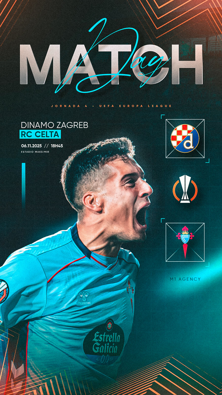 Europa League — matchday art