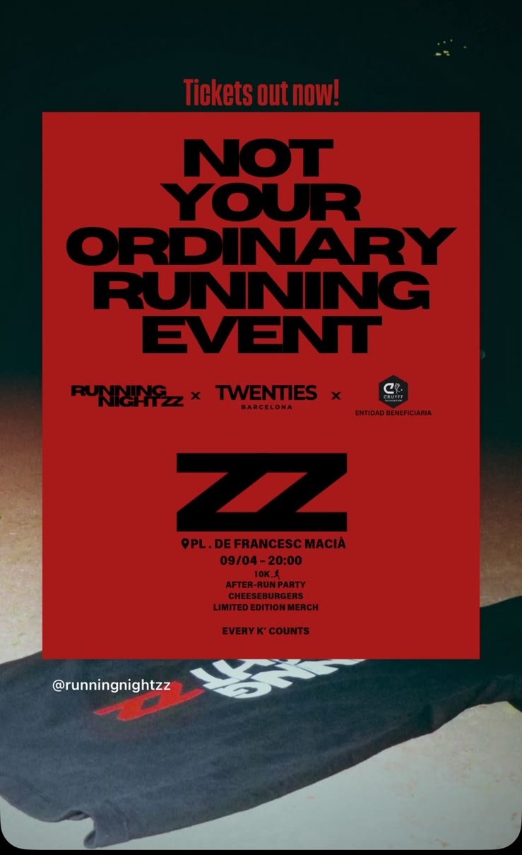 Not your ordinary running event